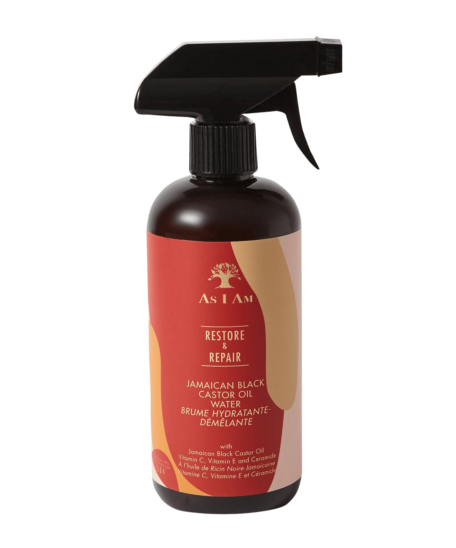 As I Am Restore & Repair, Jamaican Black Castor Oil Water (473 ml)